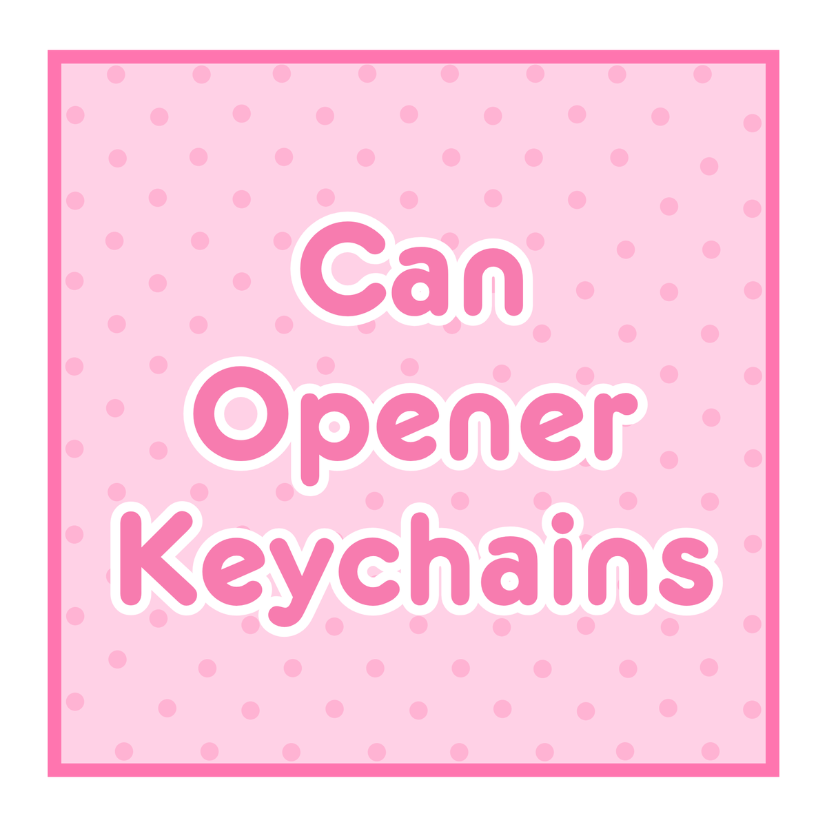 Can Opener Keychains