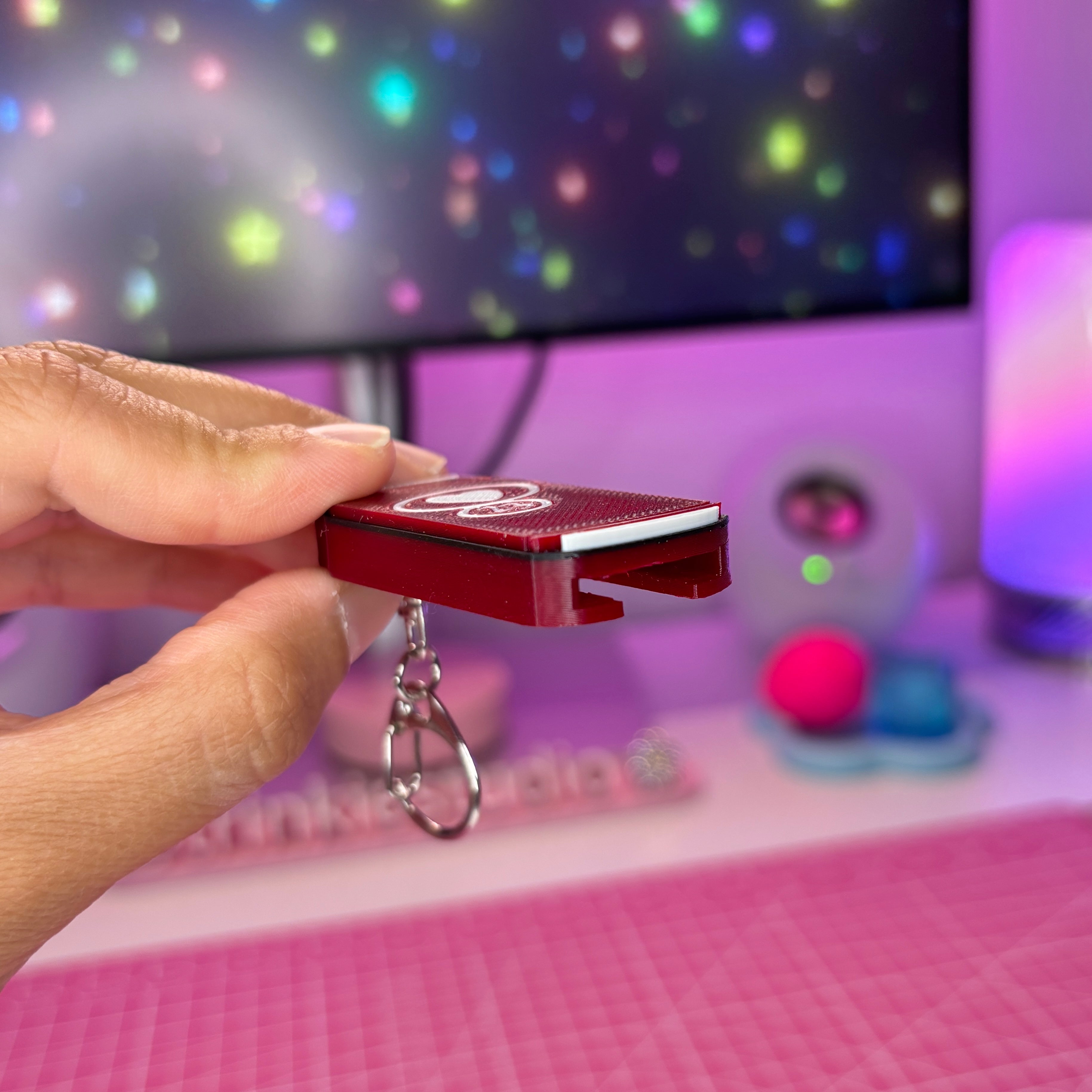 Pepper Mini Soda Can Opener Keychain