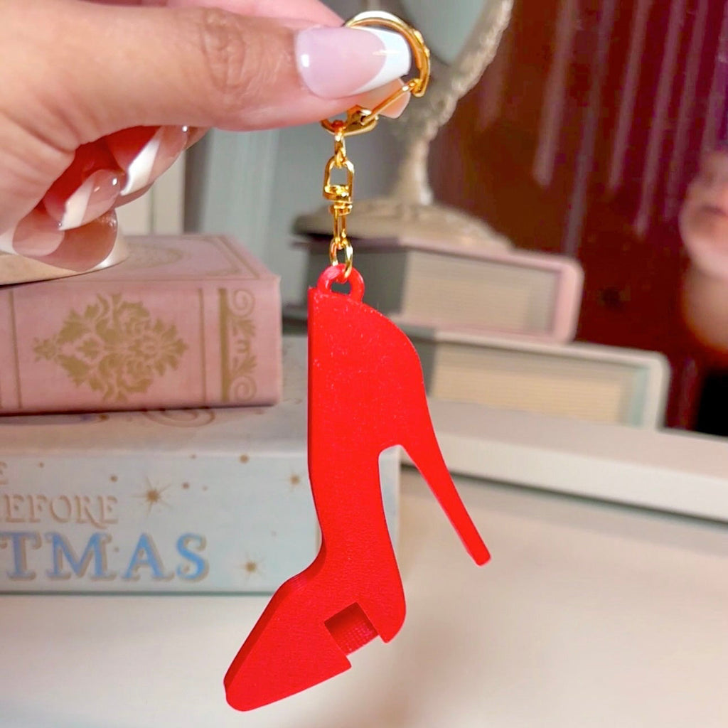 High Heel Soda Can Opener Keychain