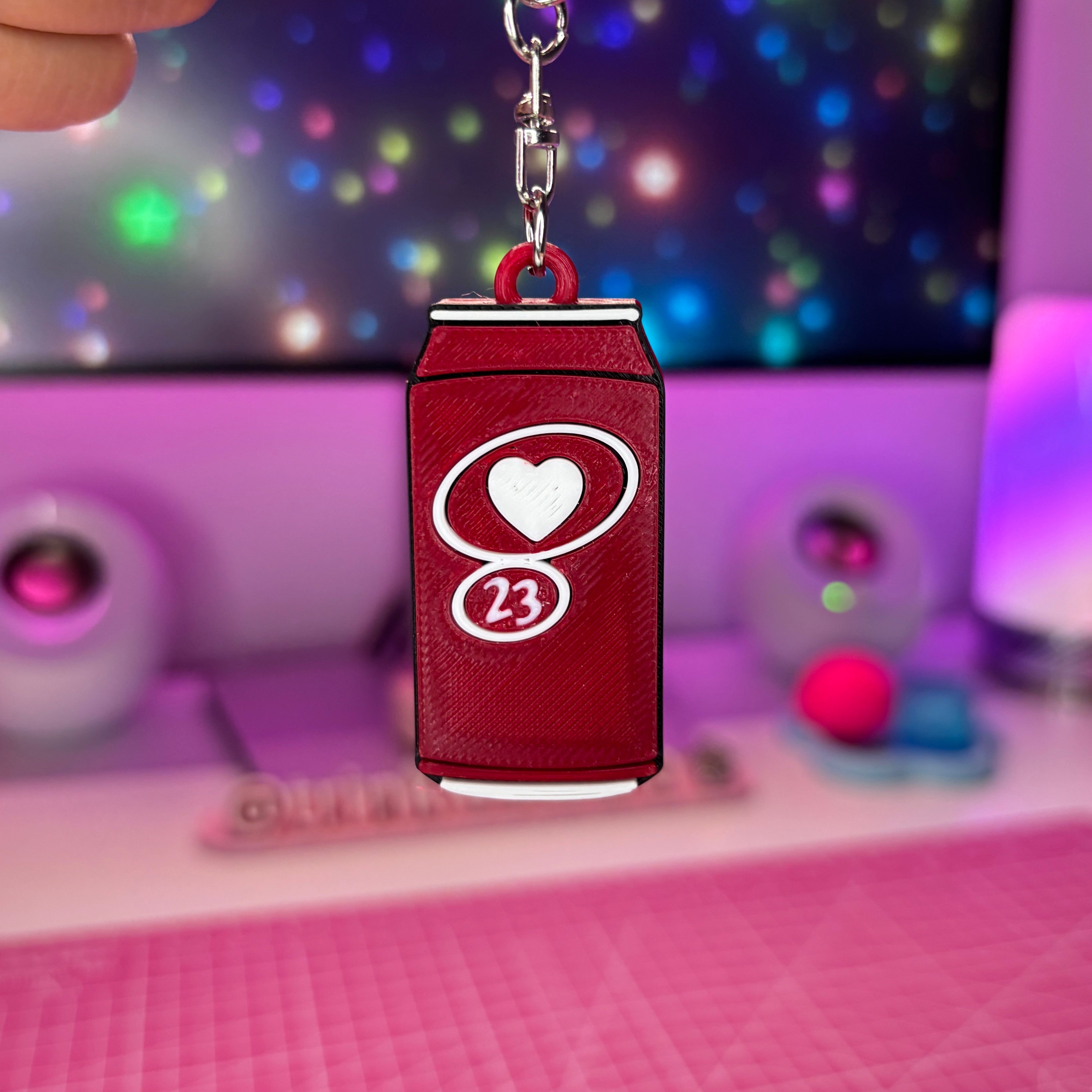 Pepper Mini Soda Can Opener Keychain