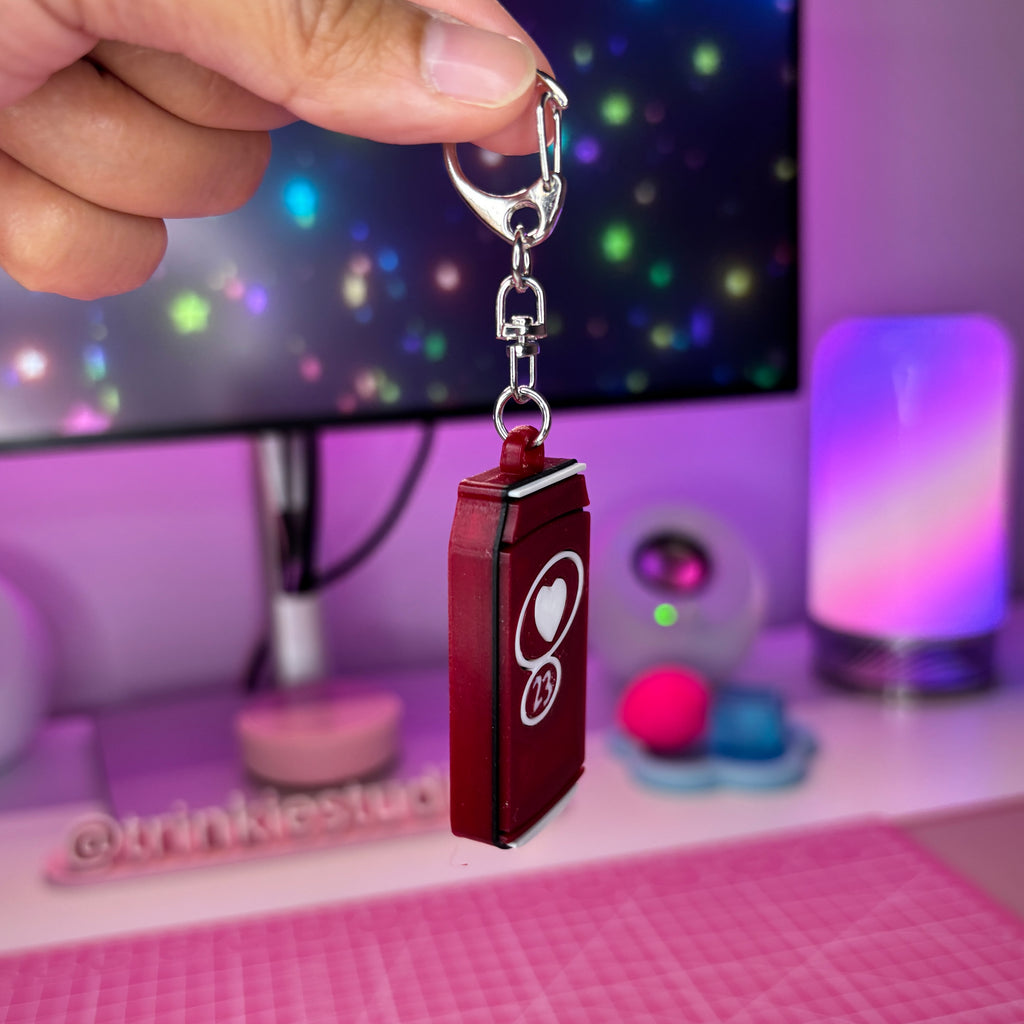Pepper Mini Soda Can Opener Keychain