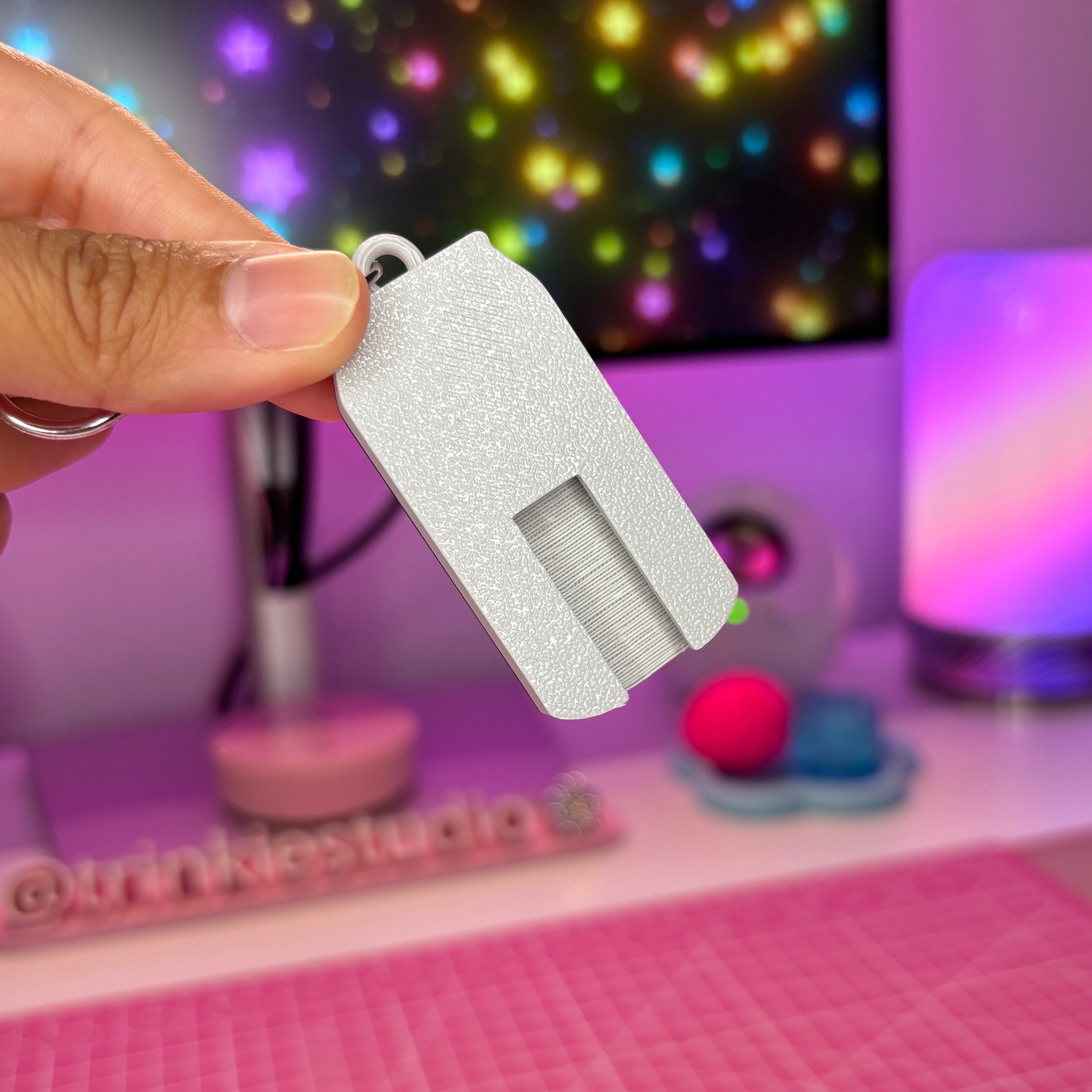 Diet Cola Mini Soda Can Opener Keychain