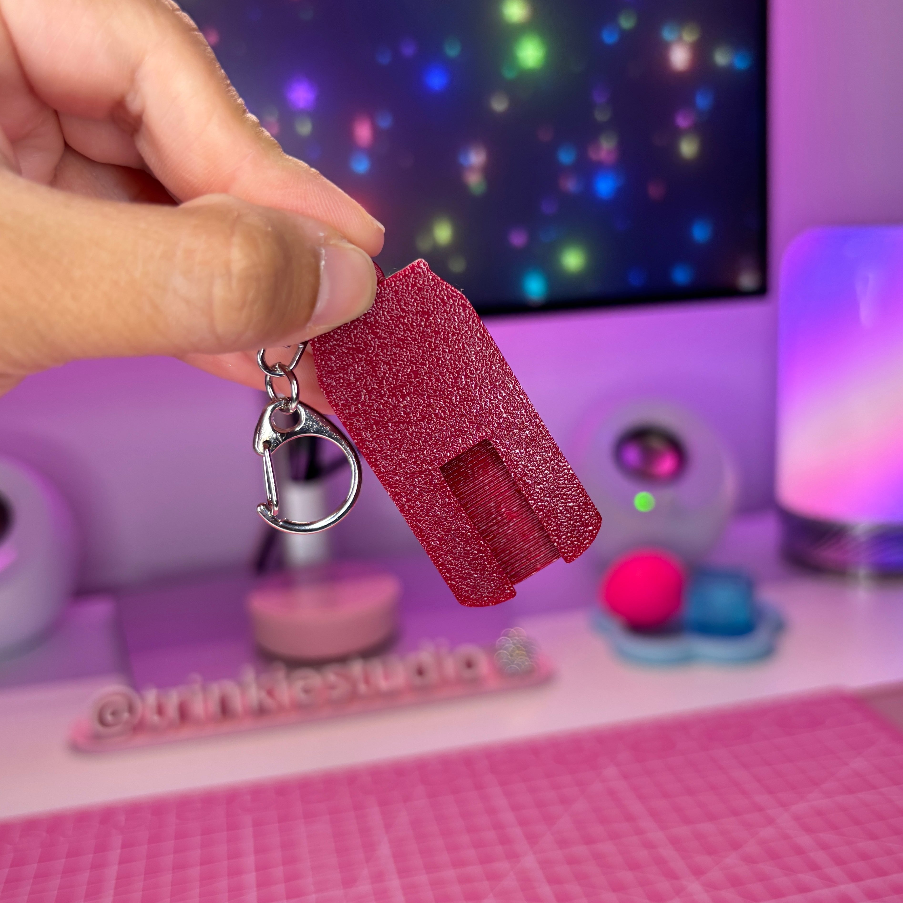 Pepper Mini Soda Can Opener Keychain