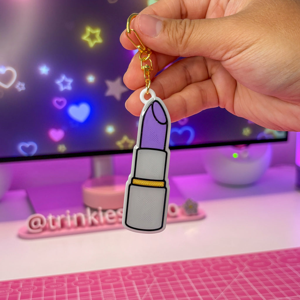 NFC Lipstick Keychain