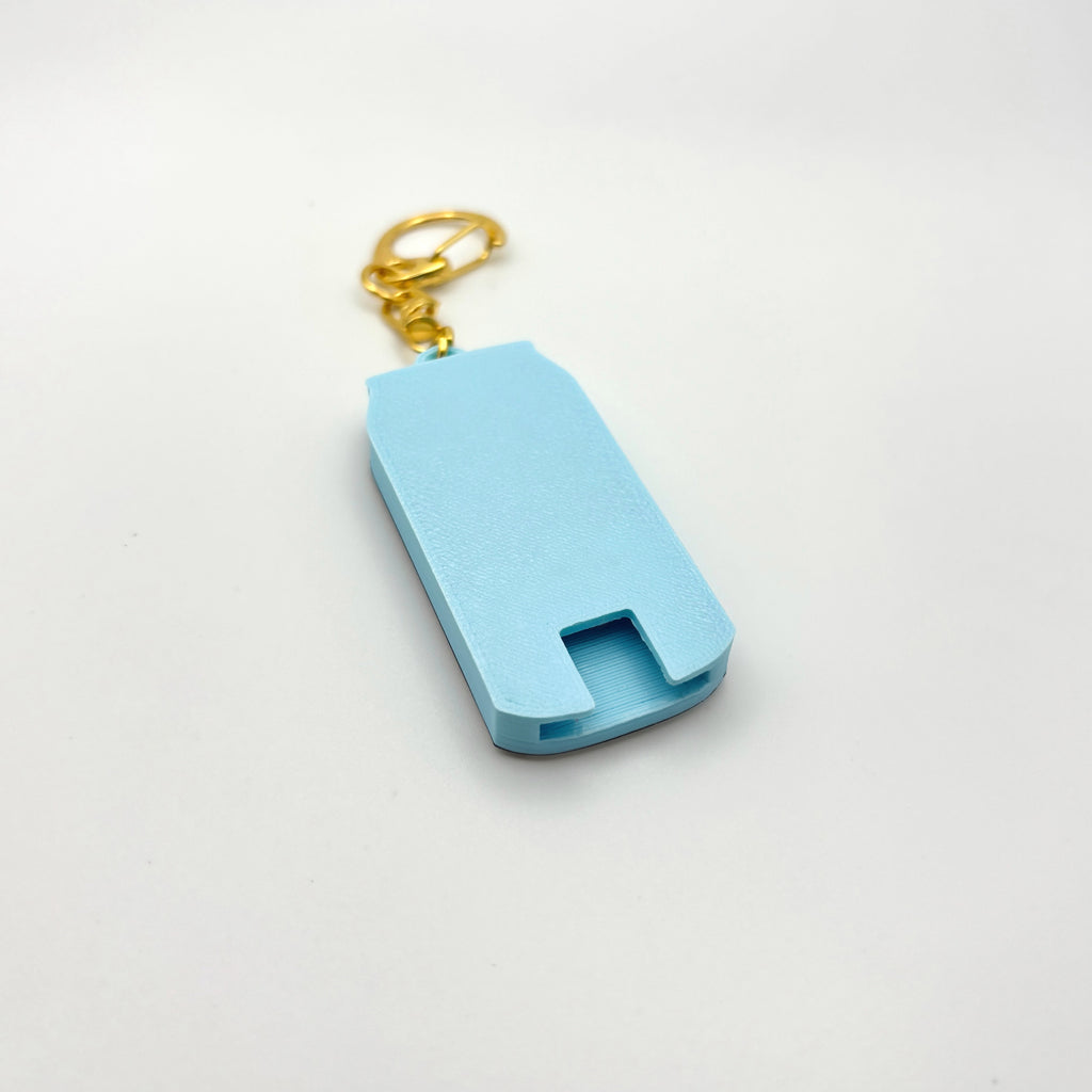Cotton Candy Mini Energy Drink Can Tab Opener Keychain