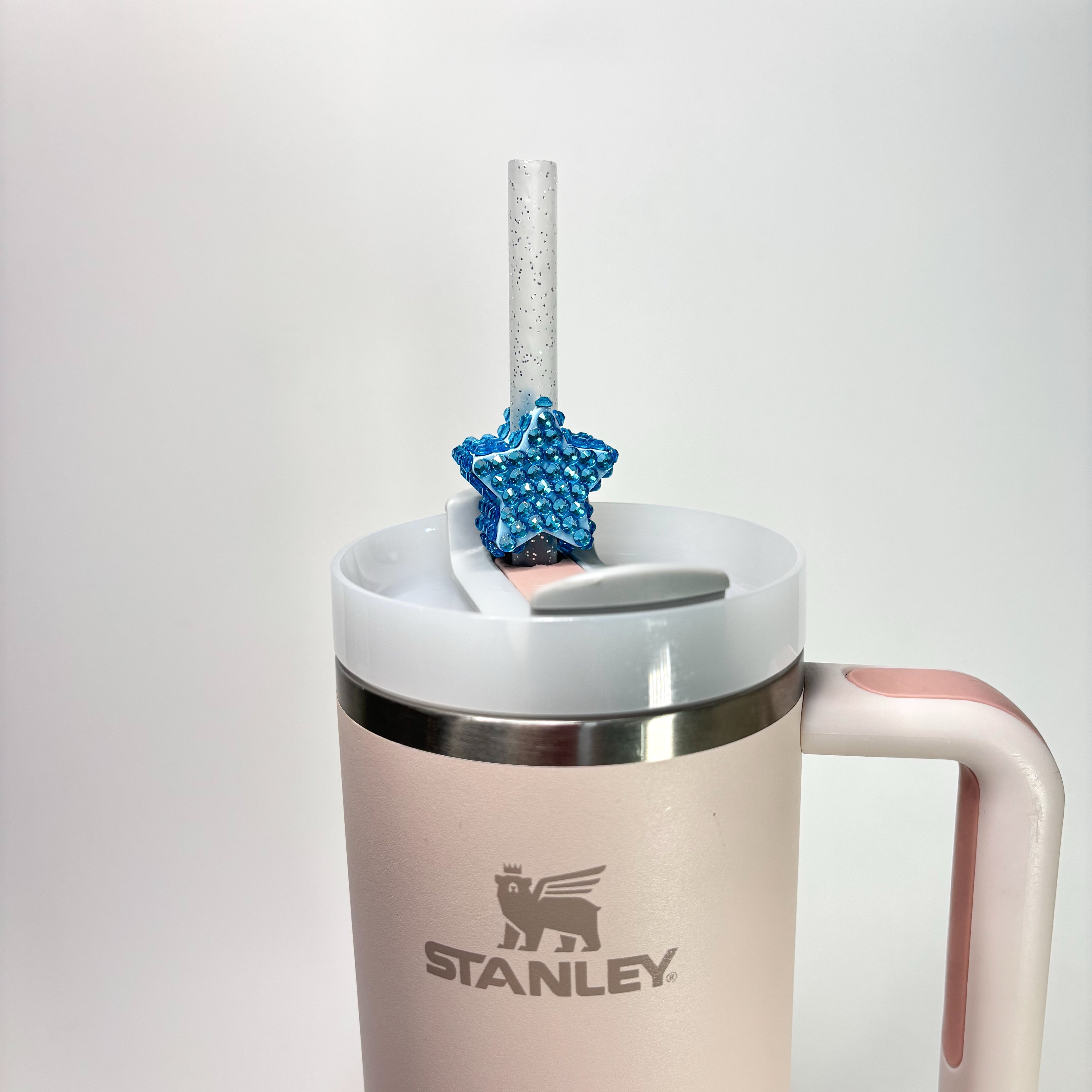 Bedazzled Star Straw Topper