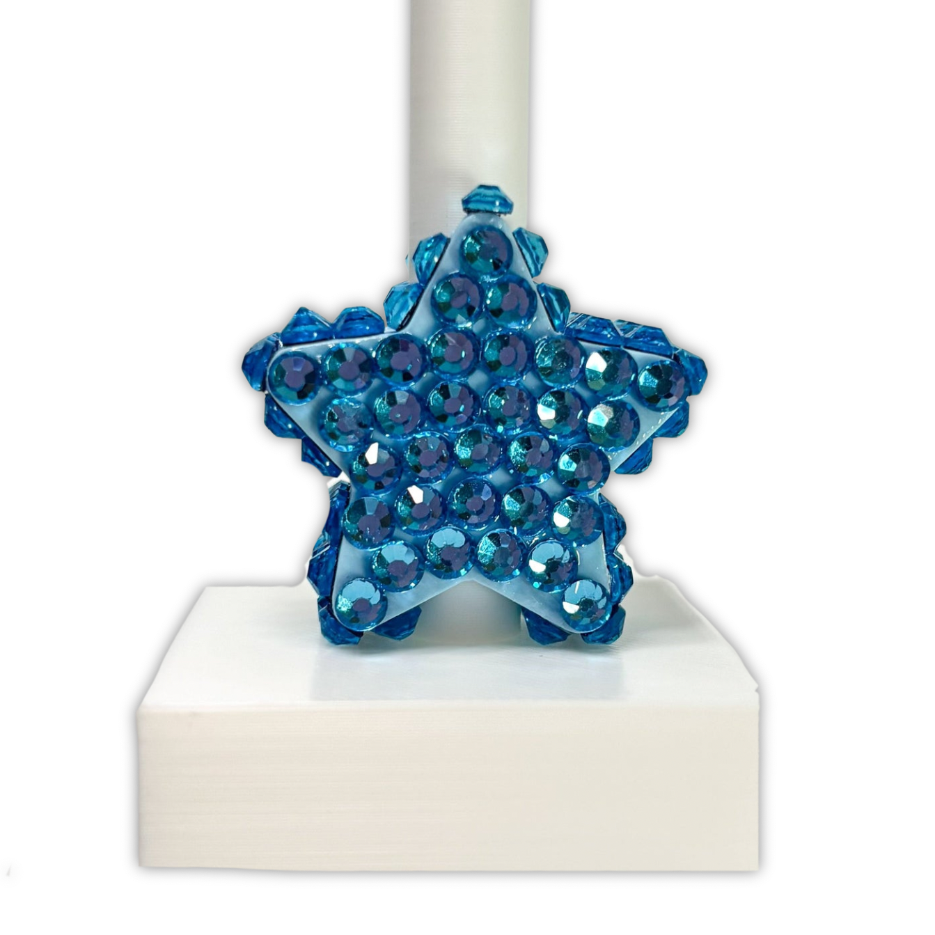 Bedazzled Star Straw Topper