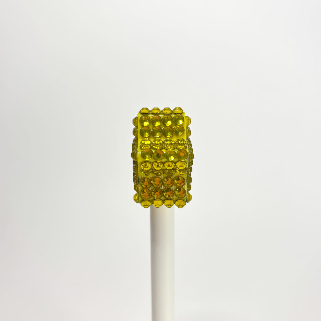 Bedazzled Star Straw Cap