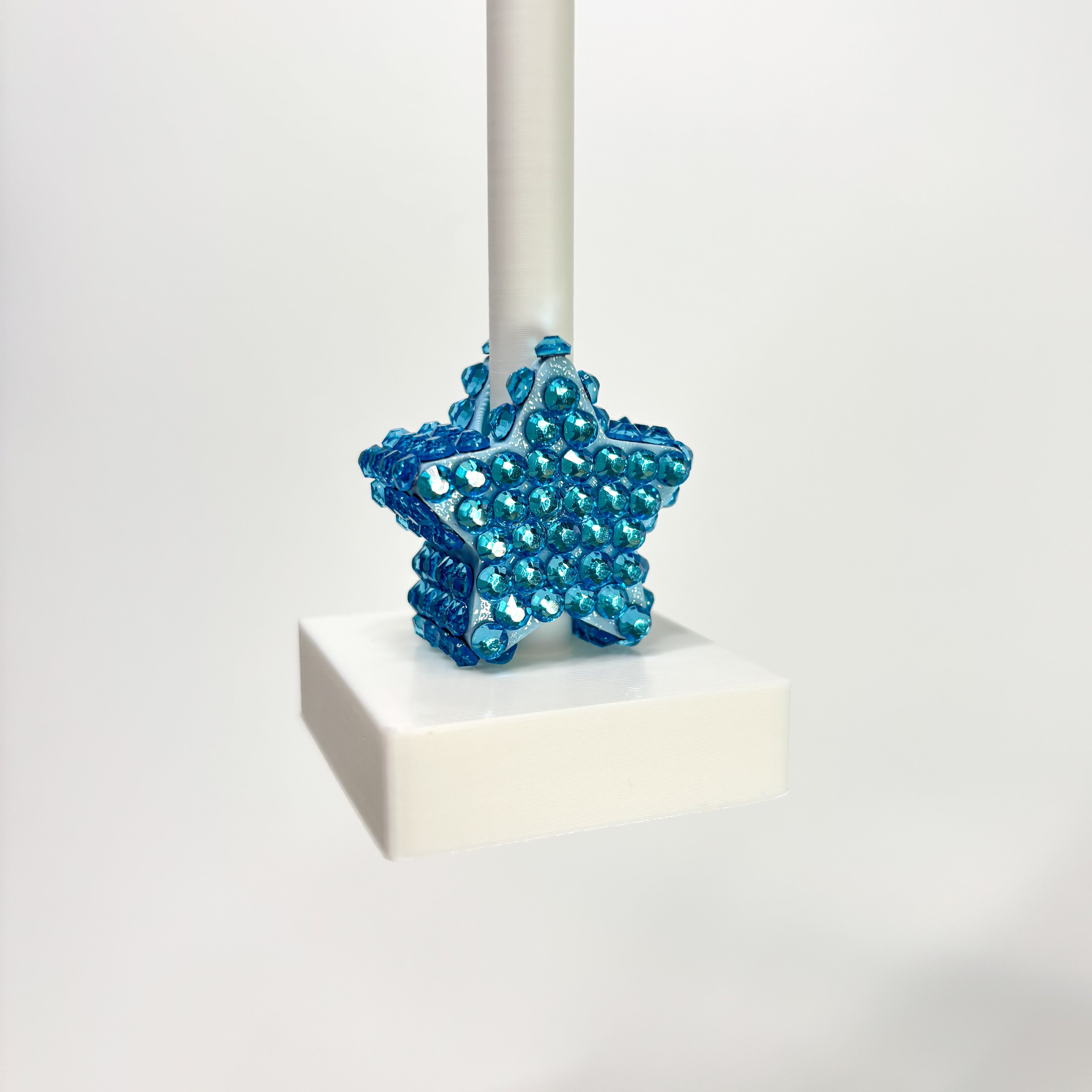 Bedazzled Star Straw Topper