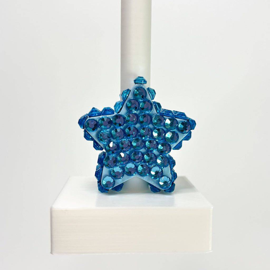 Bedazzled Star Straw Topper